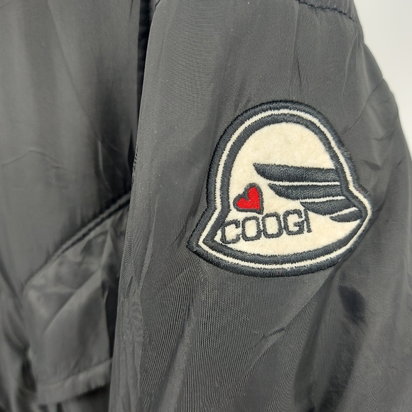 Coogi Black Long Hooded Parka Size 4X - Picture 3 of 10